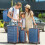 5 PCS Suitcase Set, 20+24+28+Backpack+Toiletry Bag 13