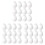 36 Pack 3 Inch Easter Foam Egg White  Egg  Egg Foam Natural Polystyrene Egg Foam Handmade Egg 1