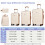 5 PCS Suitcase Set, 20+24+28+Backpack+Toiletry Bag 2