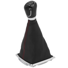BotãO de MudançA de Marcha de 5 Velocidades e Tampa de ProteçãO Contra Poeira para Focus MK2 2005-2012