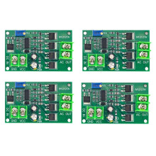 4X 200W 12V to AC 12V Inverter 50Hz Square Wave Signal Generator Module 12W AC 12V to 220V IV1212TA Inverter