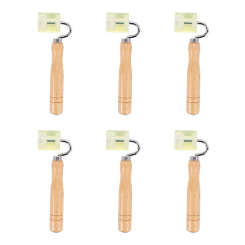 6X Rubber Seam Roller, Wallpaper Roller Sound Heat Insulation Mat Wallpaper Application for Processing Edges