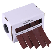 5 GrößE 6M 150-600 KöRnung Holzbearbeitungsschleifpapier Schleifmittel Emery Cloth Roll Trockenpolier-Schleifwerkzeuge für Metallholz