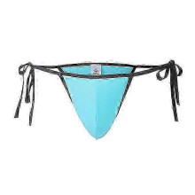 (M, L102 Sky Blue) Men's Bikini Swim Briefs | Quick Dry Swim Trunks