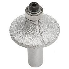 1/2 Zoll Diamant FräSer Rad Halbe Bullnose für Hand Profiler Marmor Granit