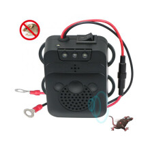 Répulsif à ultrasons efficace contre les rongeurs, dissuasif pour souris à ultrasons, conception économe en énergie pour une installation sûre