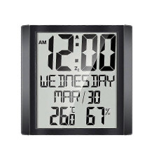 Screen C Home Temperature And Humidity Meter Alarm C Digital Electronic C