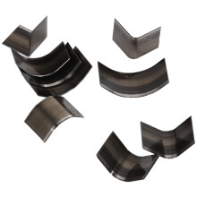 Leather Tools Corner Round Hand Cutter Punch Leather Handmade Tools Punching Hand 10Pcs Belt Oval Shape