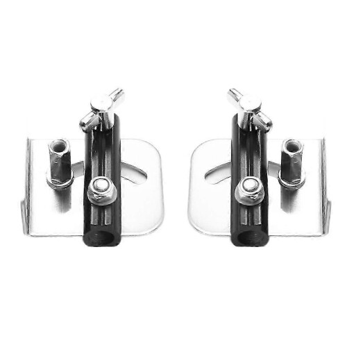 2Pcs Metal Mounting Rack with Drum Strap & Adapter for Repair Replacement Accessories