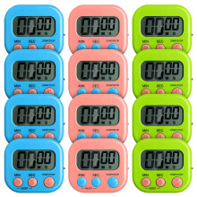 Kleiner Digitaler KüChen Timer Count und Ein-/Aus Schalter Timer mit Lautem Alarm Magnetische RüCkseite GroßEr Display Timer