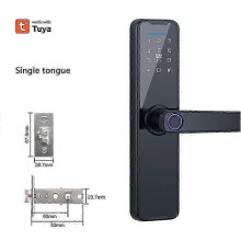 Digital Smart Door Lock Fingerprint APP Card Password Key Electronic Home Lock