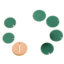 Untersetzer zum Selbermachen, Kaktus-Untersetzer, 6-Teiliges Set mit Blumentopfhalter für GeträNke, Neuheit, Geschenk für Zuhause, BüRo,
