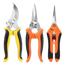 3Er-Pack Gartenscheren, Gartenscheren Aus Edelstahl, Gartenscheren, Gartenscheren, Gartenscheren