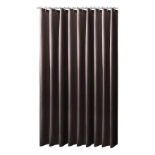 Polyester Waterproof Bathroom Shower Curtain Hook Mildew Resistant (180 * 180cm 70.9 * 70.9in)