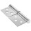 Edelstahl 7,6 cm Tuer Scharnier Silber Ton Hardware 1