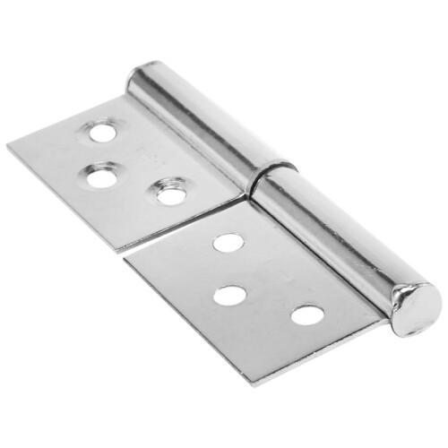 Edelstahl 7,6 cm Tuer Scharnier Silber Ton Hardware