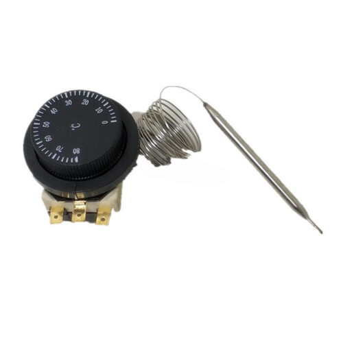 Temperature Control 0-80 Capillary Thermostat Adjustable Mechanical Temperature Controller for Electric Oven
