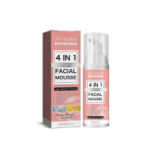 Jaysuing 4-in-1 cleansing mousse - gentle deep facial cleanser, & moisturizing for for various skin types daily care