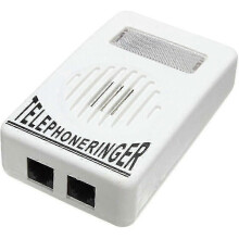 Loud Sound Telephone Ring Ringer Amplifier Volume Enhancer with Light Flasher for Landline Telephone New Arrival
