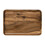 Durable Serving Tray Rectangular Wood Storage Plate Cosmetics Jewelry Multi‑Purpose for Coffee Tea Dessert Bread Cake  30*20 1