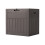 Living And Home 126L PP Garden Storage Box with Combination Padlock, Brown Rattan Texture 3