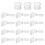 30 Pcs Magnetic Cabinet Drawer Cupboard Lock Child Proof Kit 1