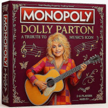 (B) The King of Rock Roll 90th Anniversary Monopoly Board Game Collector's Edition with 8 Theme Designs