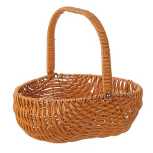 (style 1) Multifunctional Storage Basket Handmade Flower Arrangement Basket Unique Wicker Basket Woven Basket with Handle Style 2