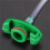 6X 30CC 50CC Kunststoff Transparenter Luftschlauch Klebstoff Spritzenadapter 6