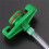 6X 30CC 50CC Kunststoff Transparenter Luftschlauch Klebstoff Spritzenadapter 7