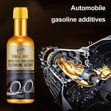 (1pcs, F) Engine Internal Exhaust Catalytic Carbon Removal and Anti-wear Cleaning Agent