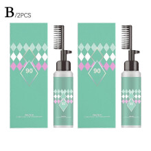(2pcs, C) Hair Straightening Cream And Comb Set Nourishing No Hurting Repair Damaged Hair