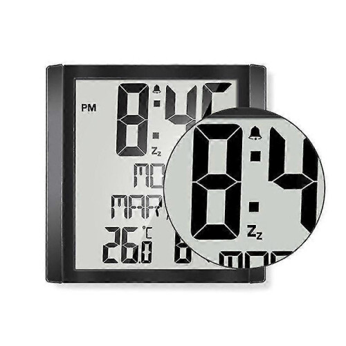 Screen C Home Temperature And Humidity Meter Alarm C Digital Electronic C 1