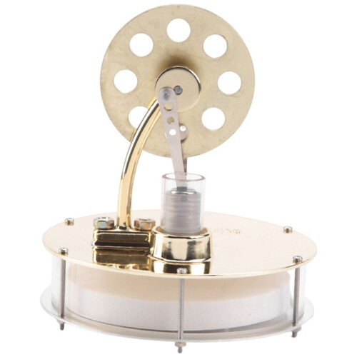 Low Temperature Stirling Engine Model Steam Power Science to Make Physical Experiment Toys Model Ornaments 1