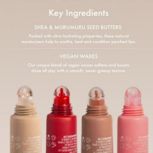(LcedCoffee) Summer Fridays Tinted Lip Butter Balm - Vegan Lip Care for Instant Moisture, Shine & Hydration - Softens & Soothes Dry Lips
