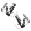 2Pcs Metal Mounting Rack with Drum Strap & Adapter for Repair Replacement Accessories 3