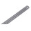5pcs 60cm Stainless Metal Measuring Straight Ruler 6