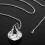 2 Pcs Crystal Pull Chains Ceiling Fan Chain Extension Fan Pull Chain Pendant 50cm Ceiling Fan Chain Extender Ornament 5