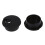 30 Pcs 35mm Black Cable Grommet Cable Outlet Desk Table Wire 4