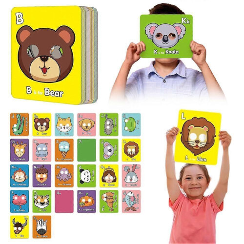 Giant ABC Animal Cognitive Flash Card