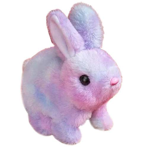 (Colorful) Bunby - My Realistic Bunny Toy, Interactive Bunny Realistic Bunny