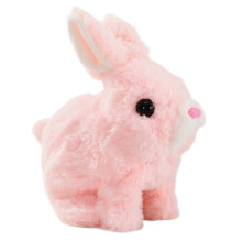 (Pink) Bunby - My Realistic Bunny Toy, Interactive Bunny Realistic Bunny