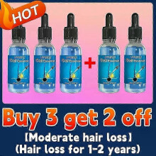 (Buy 3 Get 2 Free) 2025 It helps the growth of hair, beard and chest hair. You can see new hair growing the next day. It is very effective.