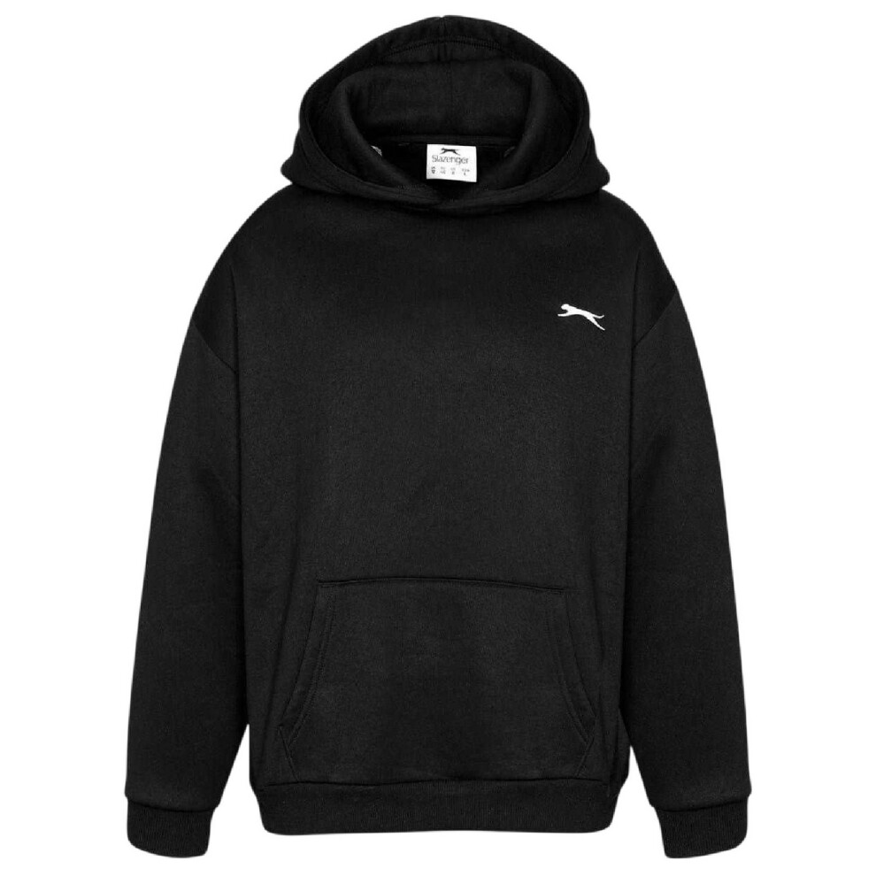 Slazenger (12 Uk, ) Womens/Ladies Logo Hoodie Black