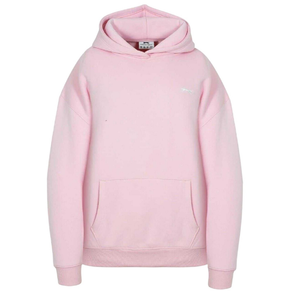 Slazenger (16 Uk, Baby ) Womens/Ladies Logo Hoodie Pink