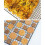 3Pcs Cake Cooling Rack, Black Carbon Steel Bread Drying Net, Baking Tool, Non Stick Cooling Net, Baking Tray, Net Rack A 4
