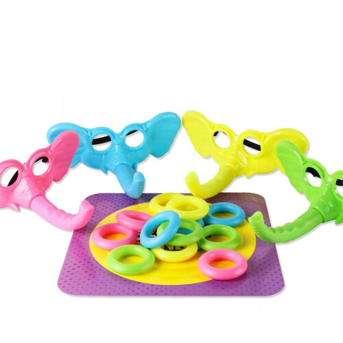 Rings Board Game Intelligence Throw Circle Funny Game Toy for Kids