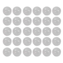 (Clear) 100pcs Ball Pit Balls Thickened Odor-free High Elastic Safe Bite-resistant Entertainment Pe Material Macaron Color Pit Balls Kids Gift
