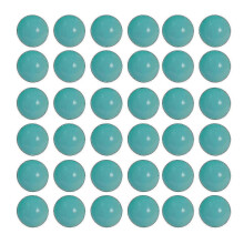(Sky Blue) 100pcs Ball Pit Balls Thickened Odor-free High Elastic Safe Bite-resistant Entertainment Pe Material Macaron Color Pit Balls Kids Gift