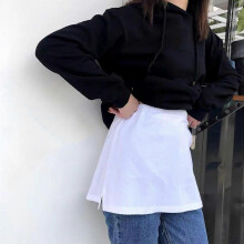 (S, stripe) Stretchy and Comfortable Daily Essential Skirt A Must Have Basic Skirts for Women Blackxx3